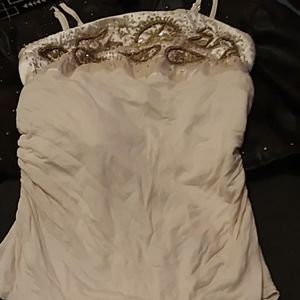 Bisou Bisou   cream camisole